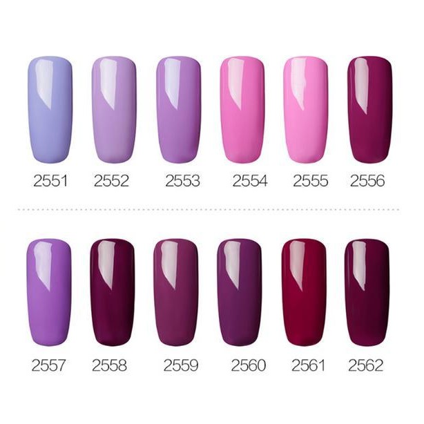 PURPLE SERIES ROSALIND GEL NAIL POLISH UV LED / Kutek / Cat Kuku / UV Gel Polish ROSALIND