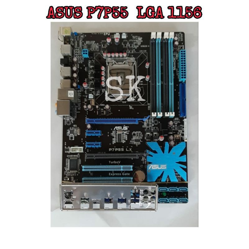 MAINBOARD LGA 1156 ASUS P7P55 DDR3