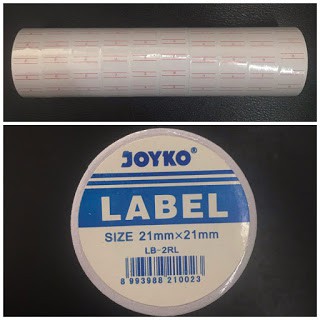 

Kertas Label Harga Joyko 1 Line ( Price Labeller )