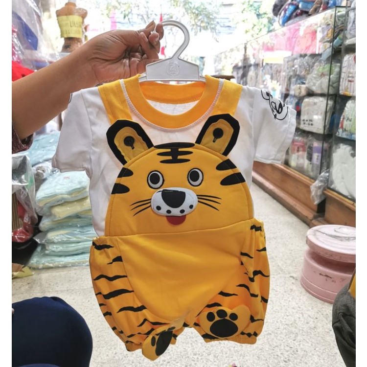 Jumper bayi kumbang + kaos katun 3-9m / baju kodok baby unisex / baju bayi lucu