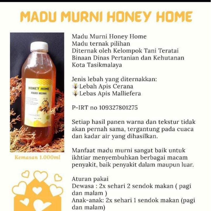 

Madu Murni Honey Home