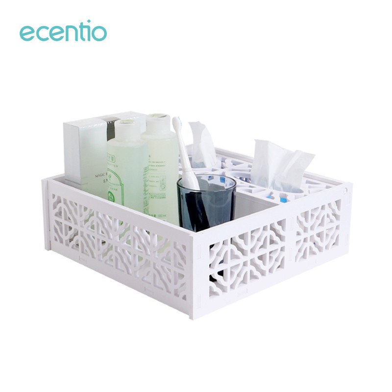 

Ecentio Kotak Organizer Penyimpanan alat Rumah Tangga Wanita