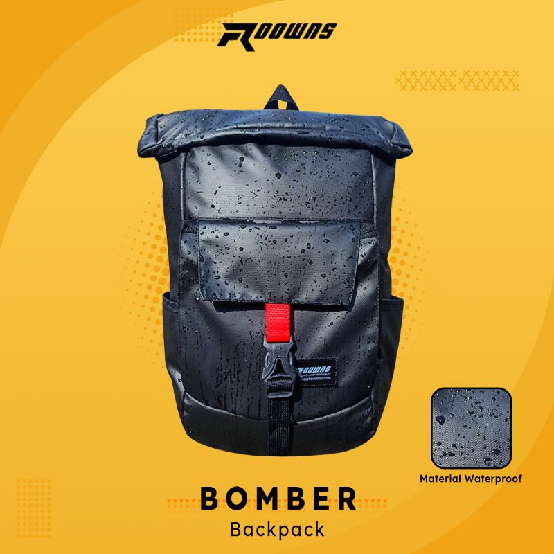 Tas Ransel Pria Backpack Waterproof Thor Tas Outdoor Tas Punggung Roowns Bomber