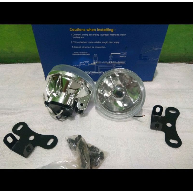 Universal Foglamp 3 inch Lampu Kabut Mobil Rush / Terios Lama