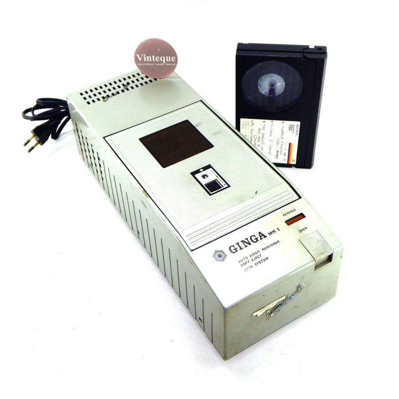 Rewinder Video Vintage Antik Betamax GINGA MK-I Original