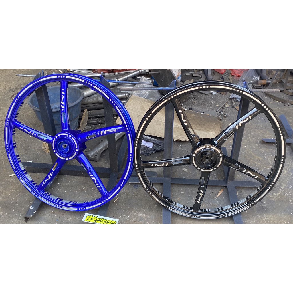 VELG RCB DEPAN CUSTOM size 120 ring 17