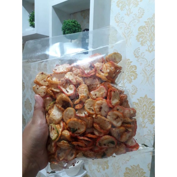 

kerupuk seblak pedas