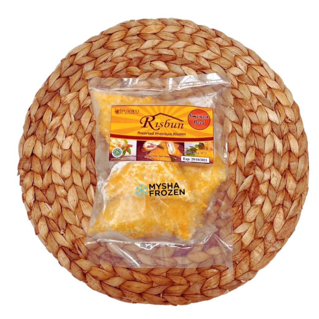 

Risoles Bunda Smoked Beef Isi 5Pcs Cemilan Instan Frozen Food