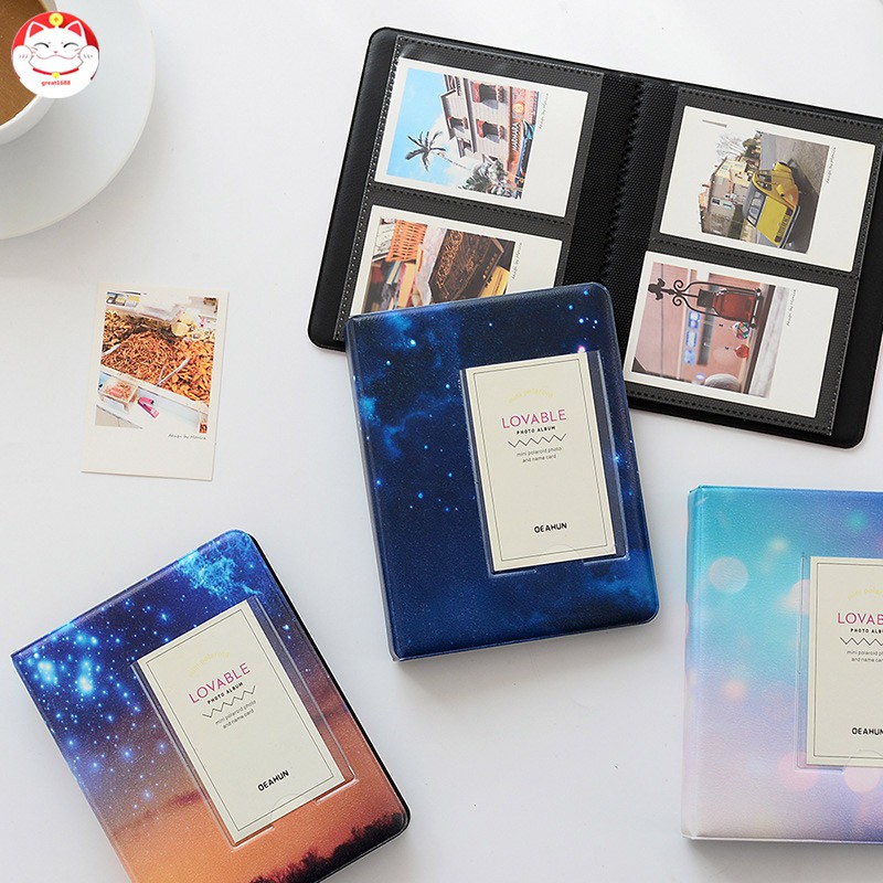 1Pc Album Foto Dengan 64 Saku Untuk Instax Mini