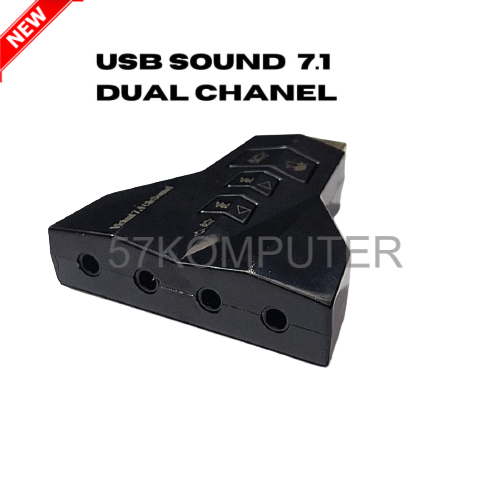 SOUNDCARD 7.1 USB SOUND Double Mic Double Headset