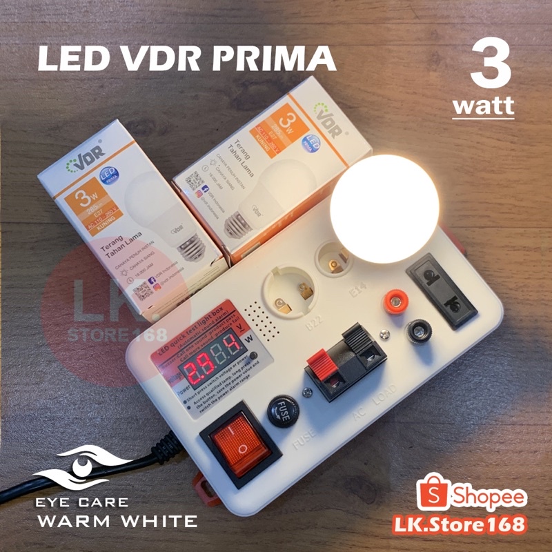 VDR LED PRIMA 3W WARM WHITE