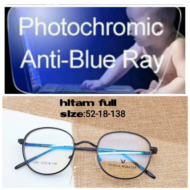 Frame Kacamata Terbaru, Kaca mata Anti UV &amp; Radiasi, Kacamata Minus, Kaca mata Photocromic Blueray