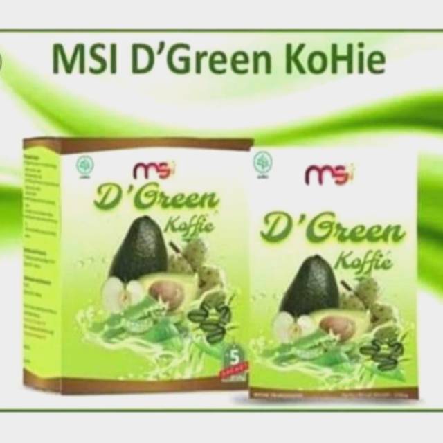 D'Green Kohie | Kopi Diet Nikmat | Obat Diet Alami | Original MSI | Obat Diet Murah |