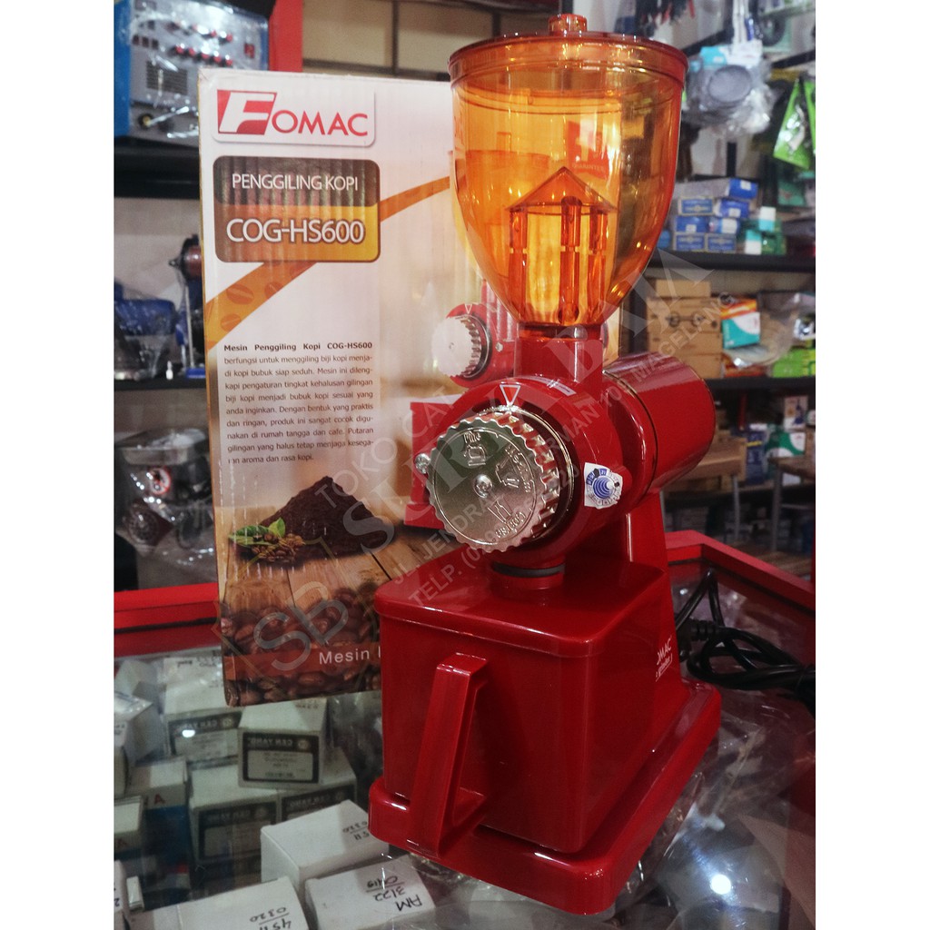 Fomac Mesin Penggiling Kopi COG HS600 Coffee Grinder
