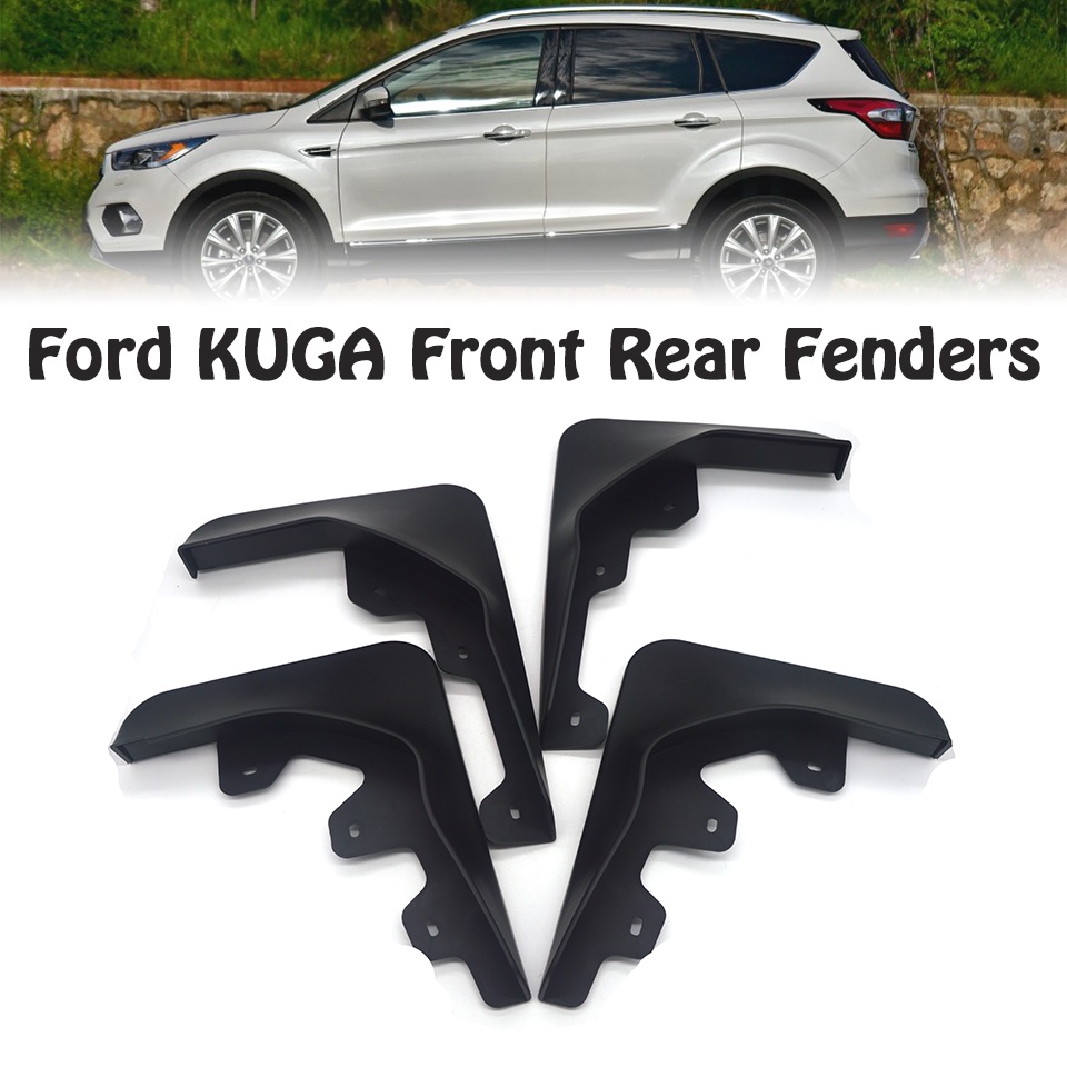 1 Set Mud Flap Pelindung Splash Untuk Fender Mobil Ford Escape Kuga 2013 2014 2015 2016 2017 2018 2019