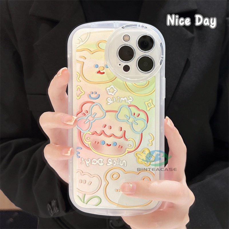 Casing TPU Samsung A14 M14 A04 A04S A13 A02S A03 A03S A23 A30S A11 A12 A51 A20 A30 A50 A52 A20S A10S M11 M12 Motif Bunga Smiley