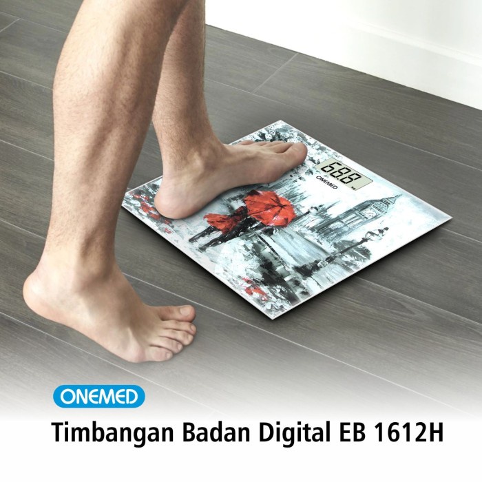 Timbangan Badan Digital EB-1612H OneMed OP