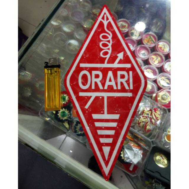 STIKER MAGNET ORARI STIKER ORARI MOBIL