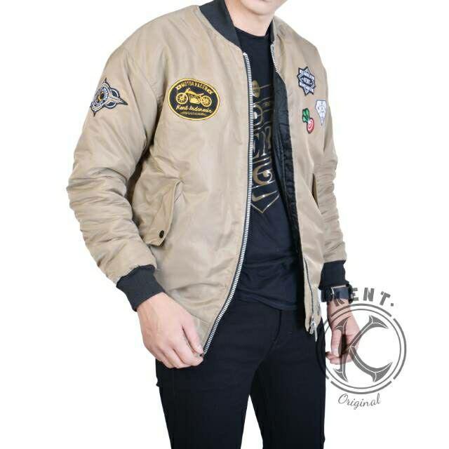 Jacket Bomber semi Kulit