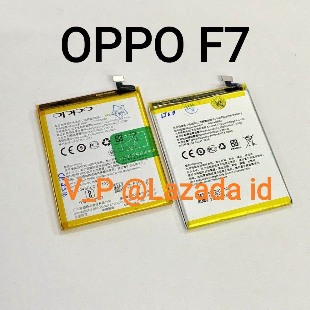 OPPO F7 blp 661 - Baterai Battery Batre Batrei Batere Batrai Tanam HP OPPO F7 ORIGINAL 100% Model BLP661 BLP-661ORI