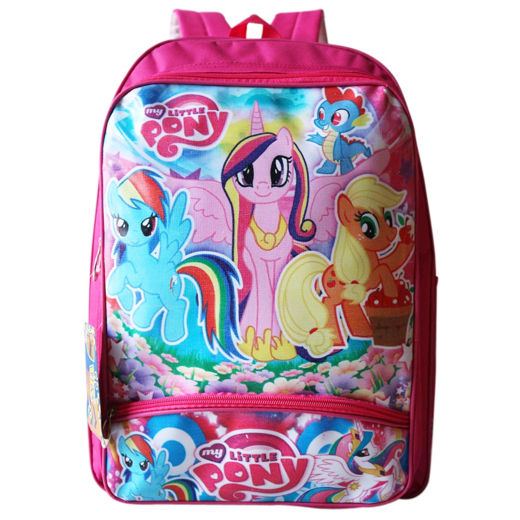 Jual Tas Ransel Punggung Backpack Anak My Little Pony Anak Cewek Pink