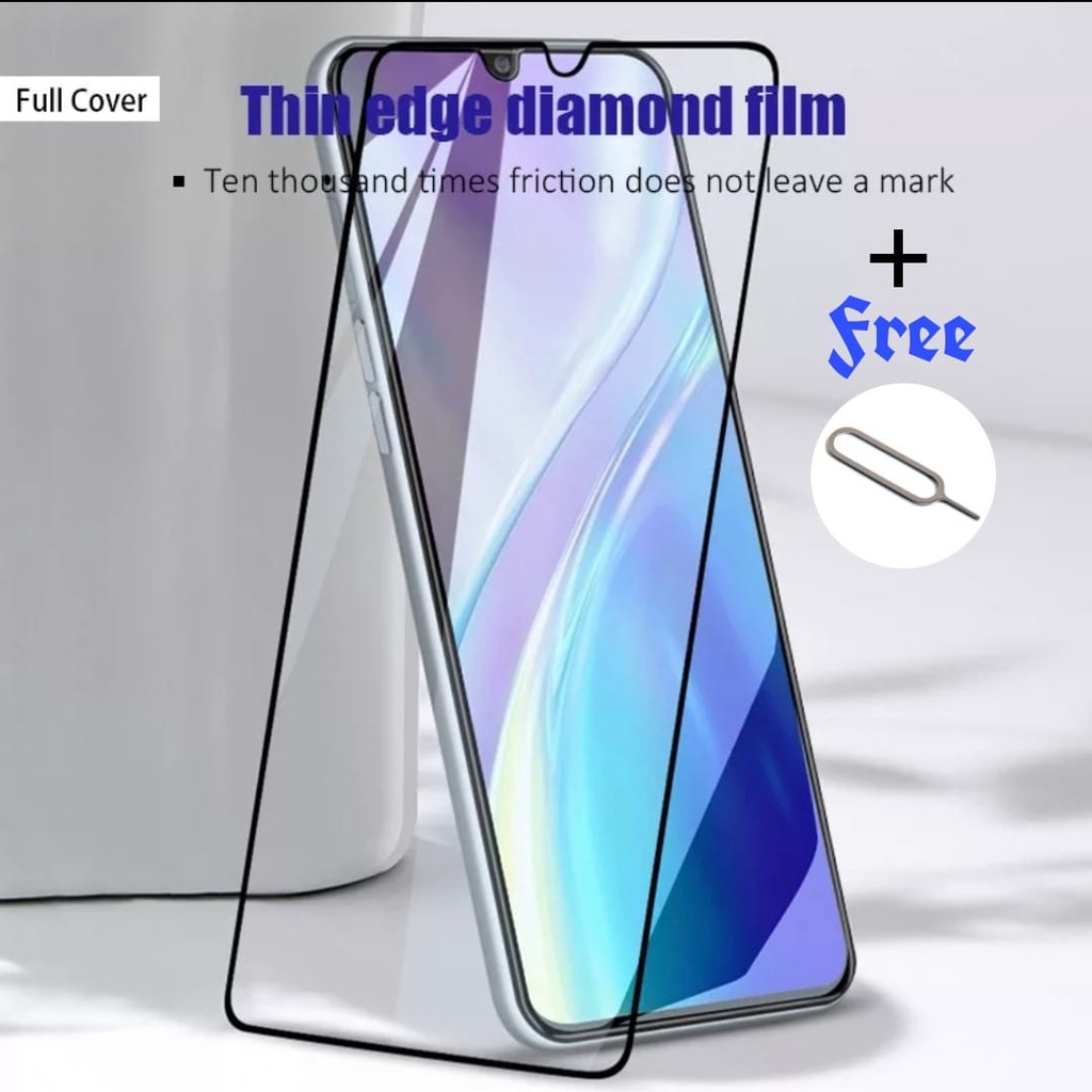 TEMPERED GLASS INFIFINIX HOT 8 FULL LAYAR ANTI GORES INFINIX HOT 8