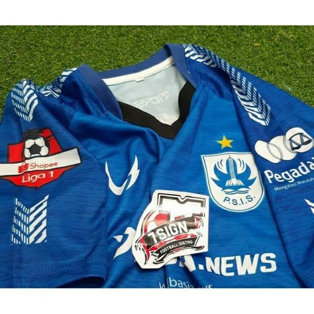 JERSEY HOME PSIS SEMARANG LIGA 1 SHOPEE 2020 + NAME SET RIORS PLAYER PSIS