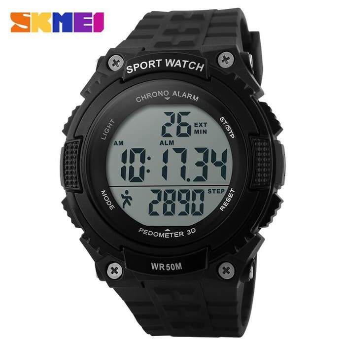 Jam Tangan SKMEI Pedometer Sport 1112 Original WR 50M