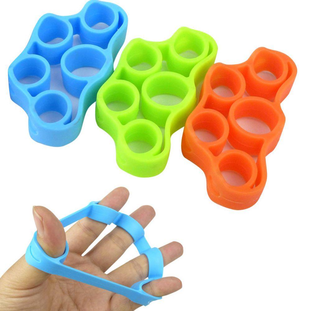 Jarik QUINTON ​Grip Cengkrem ​Padi Silikon Perangkat ​Finger Training Resistance Band Hand Grip Trainer Fitness Latihan Kekuatan Pergelangan Tangan
