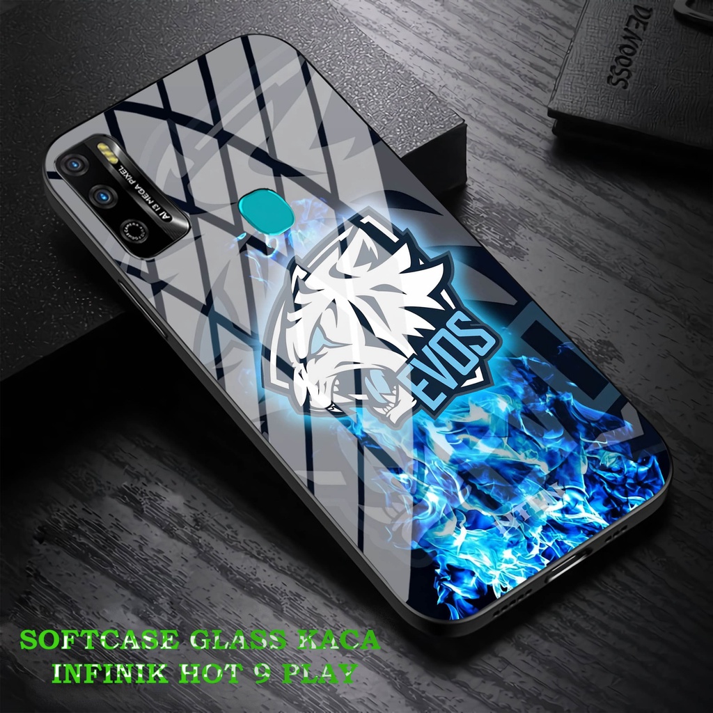 Softcase Glass Kaca Infinik Hot 9 Play - Case Hp Pelindung Handphone Infinik Hot 9 Play [ A31].