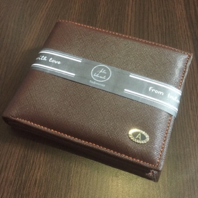 dompet pria model 3 dimensi bahan kulit sintetis lokal pipa #dompet #dompetpria #dompetlokal-6