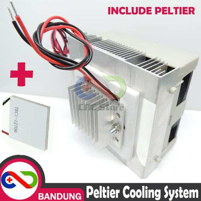 CNC PELTIER COOLING SYSTEM KIT PENDINGIN PELTIER HEATSINK PELTIER