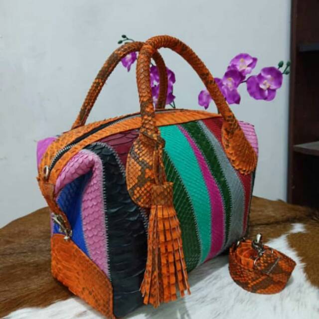 TAS PITON KULIT ULAR