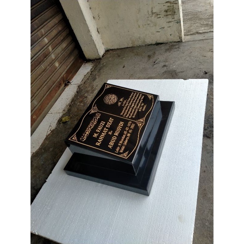 Batu nisan full marmer 30x40