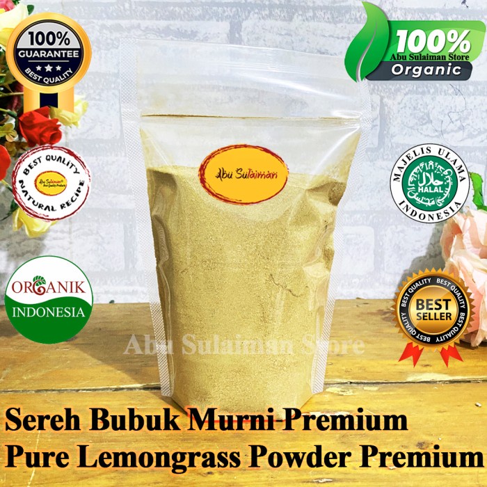 

Sereh Bubuk Murni 500 gram / Pure Lemongrass Powder Abu Sulaiman