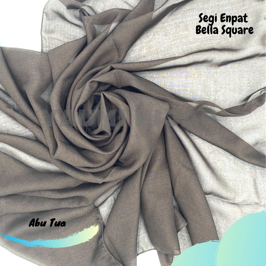 Bella Square Jilbab Segi Empat Polycooton Premium 110 x 110 COM