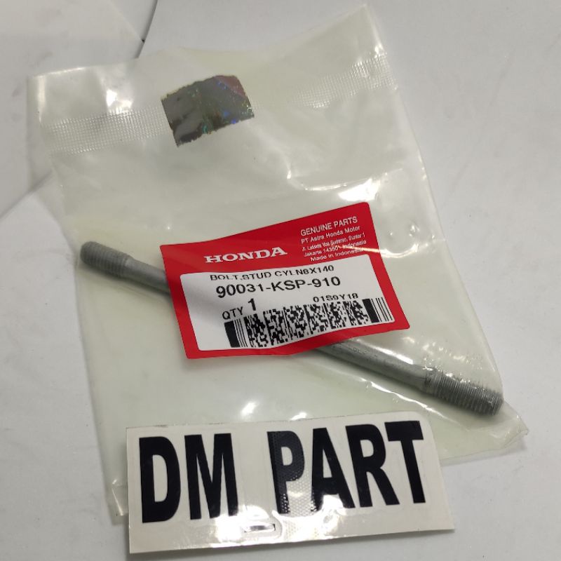 Baut Ancer tanem tanam block blok Tusuk Sate Bolt Stud panjang 14 2 90031 ksp 910 megapro new verza 