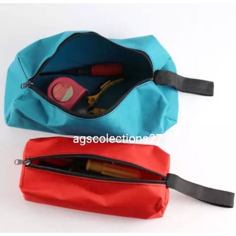 tas peralatan teknisi listrik tas pouch kecil simpel hand bag tool