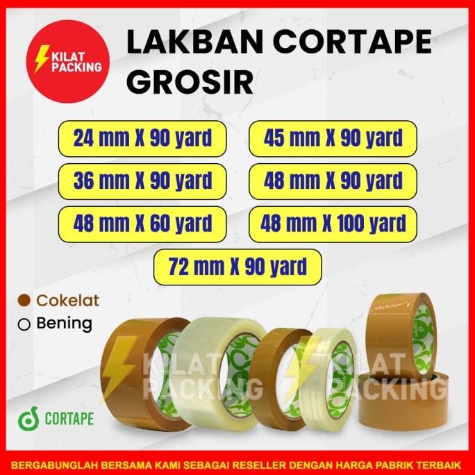 

Promo Awal tahun LAKBAN CORTAPE GROSIR TERMURAH HARGA EKONOMIS - SETARA DAIMARU SATUAN Promo Awal tahun