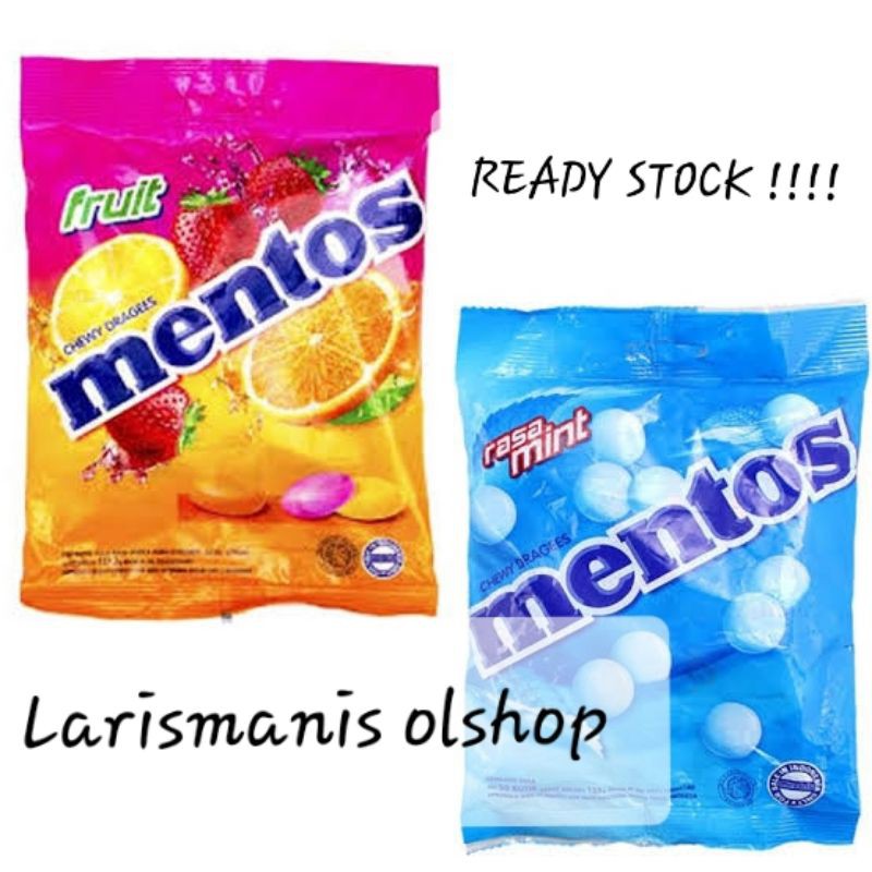 

Permen Mentos Mint / Fruit Bag (121.5gr) - Mint Bag