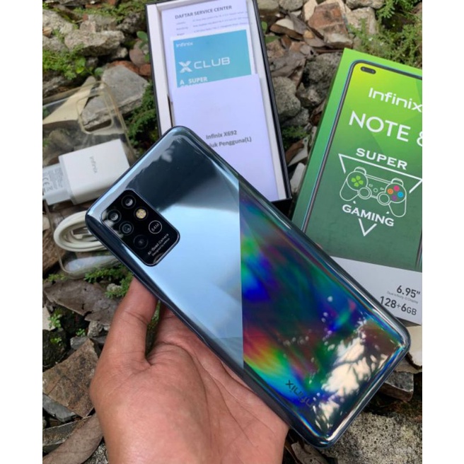 INFINIX NOTE 8 [SECOND] - RAM 6/128 GB  || FULLSET ORIGINAL