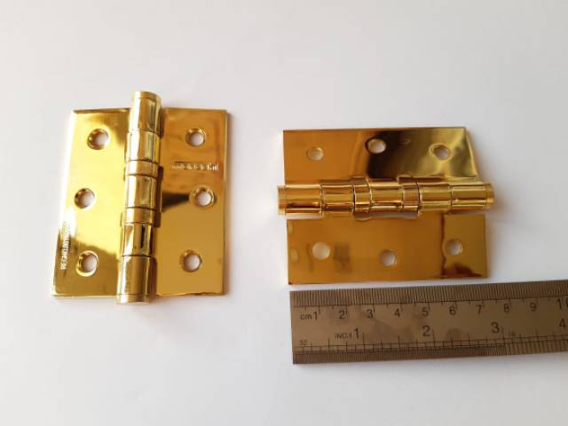 ENGSEL TEBAL KUNING 3&quot;/ENGSEL PINTU MORECHI/ENGSEL TEBAL BERKUALITAS/ENGSEL PINTU JENDELA GUDANG RUKO/ENGSEL TEBAL ELEGAN/DOOR HINGE