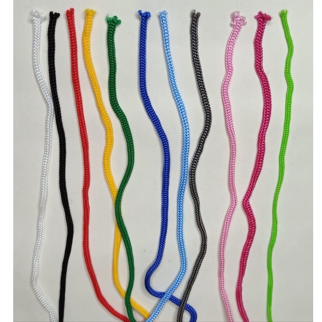 

SJS Tali Kur Benang PP Diameter 5mm/Warna/Hitem/Putih/Cord/Meteran