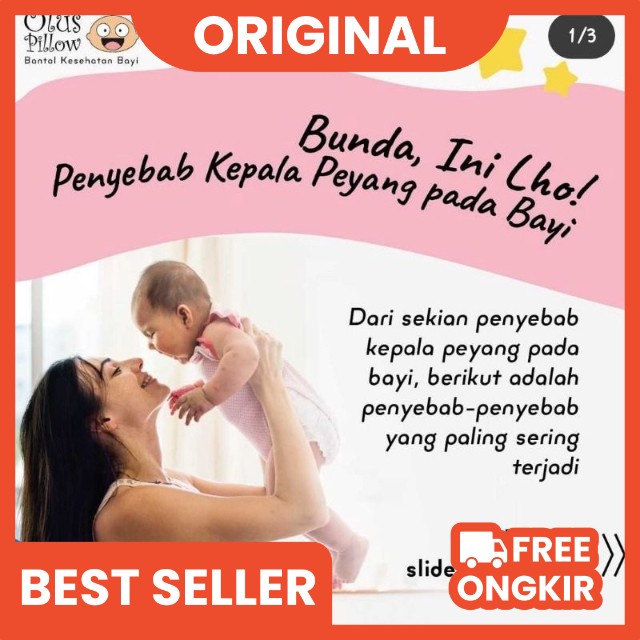 Bantal Bayi kulit kacang hijau bantal peyang 100% asli bantal kesehatan bayi grosir Bean Pillow Bantal anti peyang kulit kacang hijau