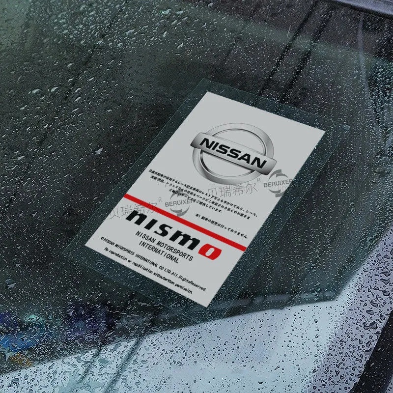 Stiker Kaca Depan Elektrostatis Anti Air Untuk Honda Toyota Nissan Mitsubishi