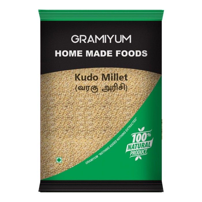 

GRAMIYUM HOME MADE FOODS KUDO MILLET 500 GM