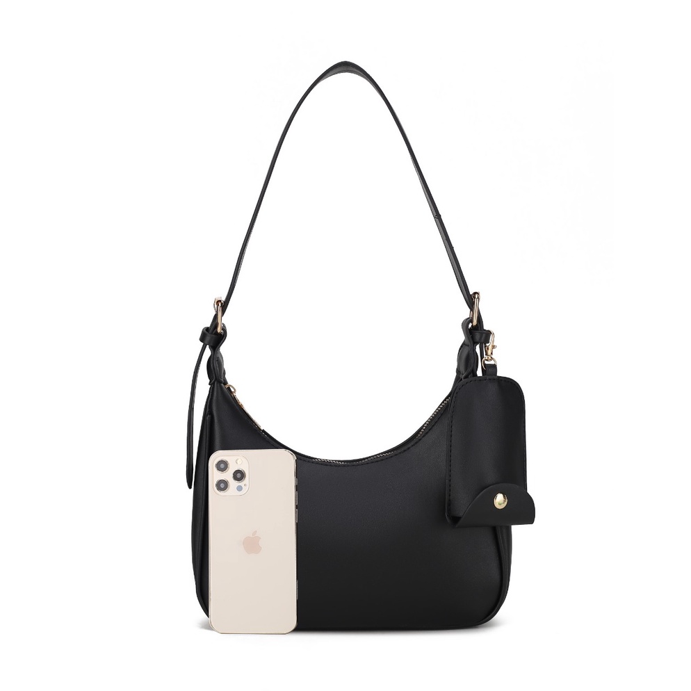 ShoulderBag Wanita Simple Polos Free Clutch #200