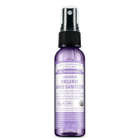 Dr Bronners Organic Hand Sanitizer 59ml