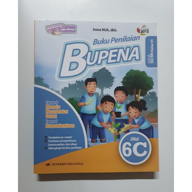 BUPENA 6a 6b 6c 6d revisi KURIKULUM 2013 erlangga