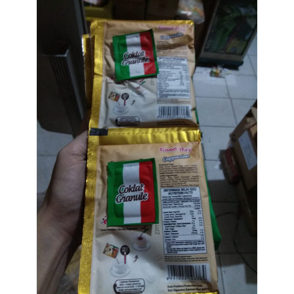 GOOD DAY CAPPUCINO 10 X 25 GRAM